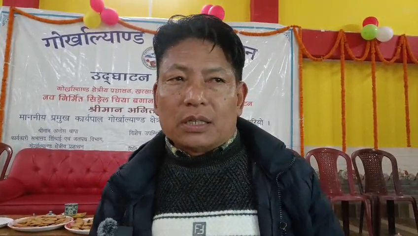 Read more about the article जीटीए प्रमुखको उपस्थितिमा सभासद शेर्पाद्वारा भवनको उदघाटन