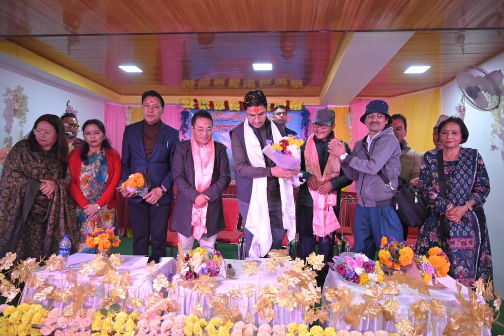 MP Bisht at BJP's Kalimpong Assembly organization meeting