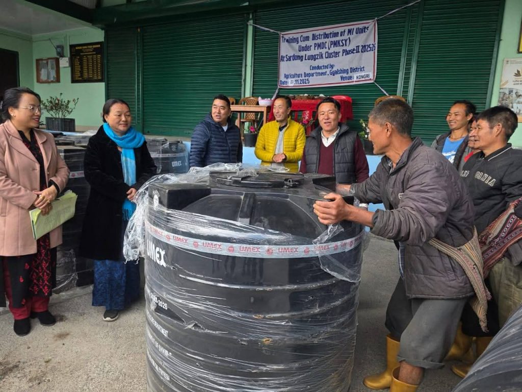 Micro Irrigation System Complex Distribution for Kangmi-Labdang