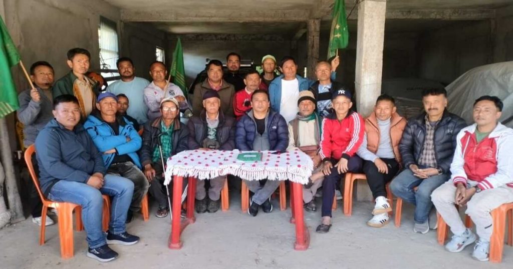 The organizational meeting of Goramumo Sonada Pacheṅg Samaj was held