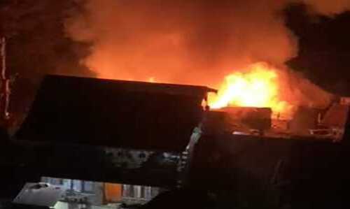 स्टेनथलमा घर आगोलागी एक वृद्धाको मृत्यु