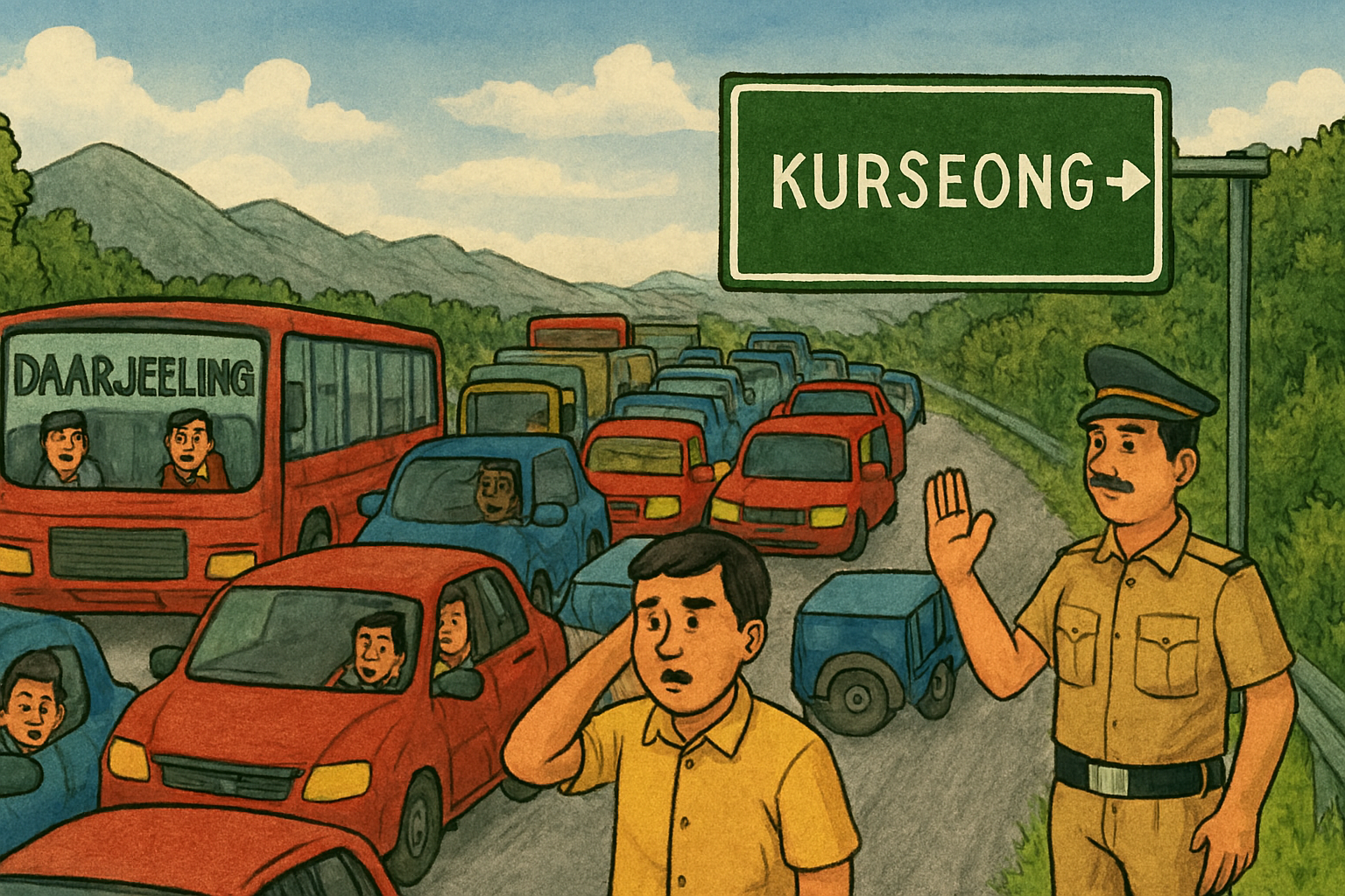 प्रत्येक दिन हुने जामको समस्याले हैरान साधारण मानिसहरू