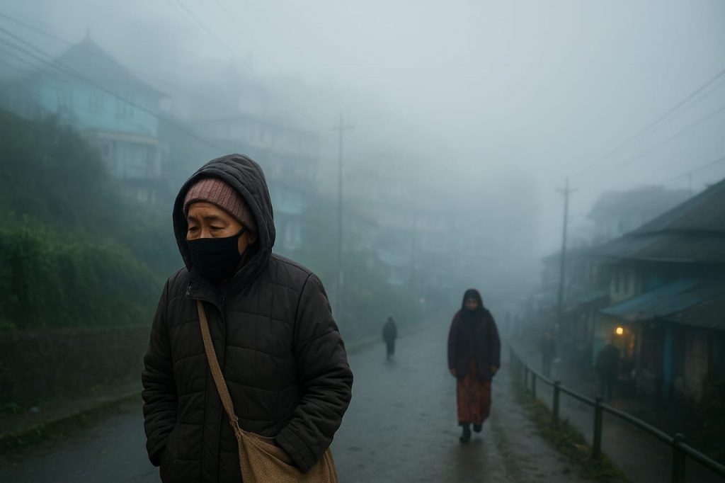 Darjeeling-Sikkim in the grip of winter: fog, cold and growing health challenges