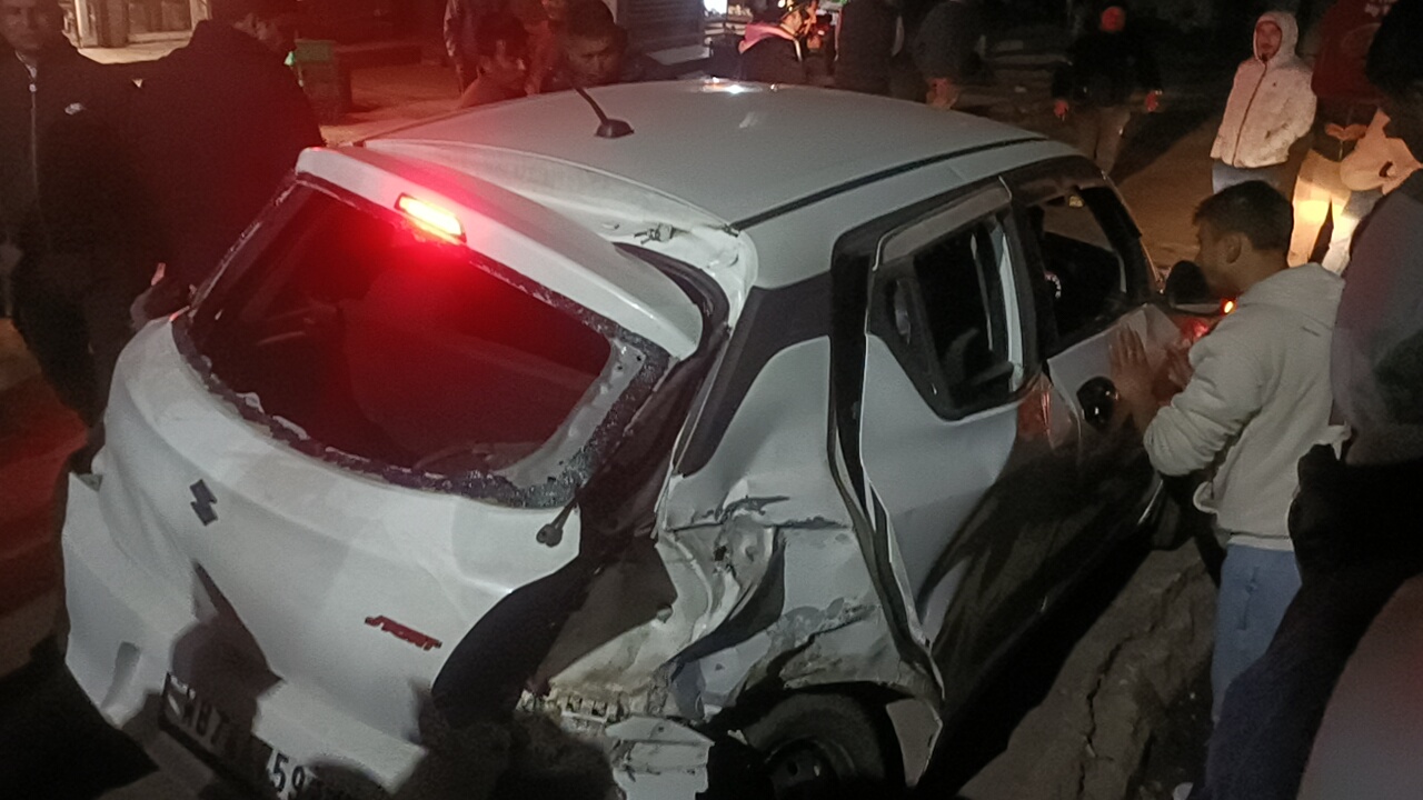 दुर्घटना गरी भागेर आएको गाड़ीलाई खरसामा समातियो