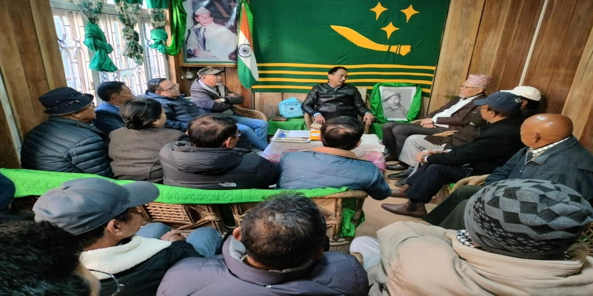 गोरामुमो केन्द्रीय समिति अध्यक्ष पुनः मन घिसिङ