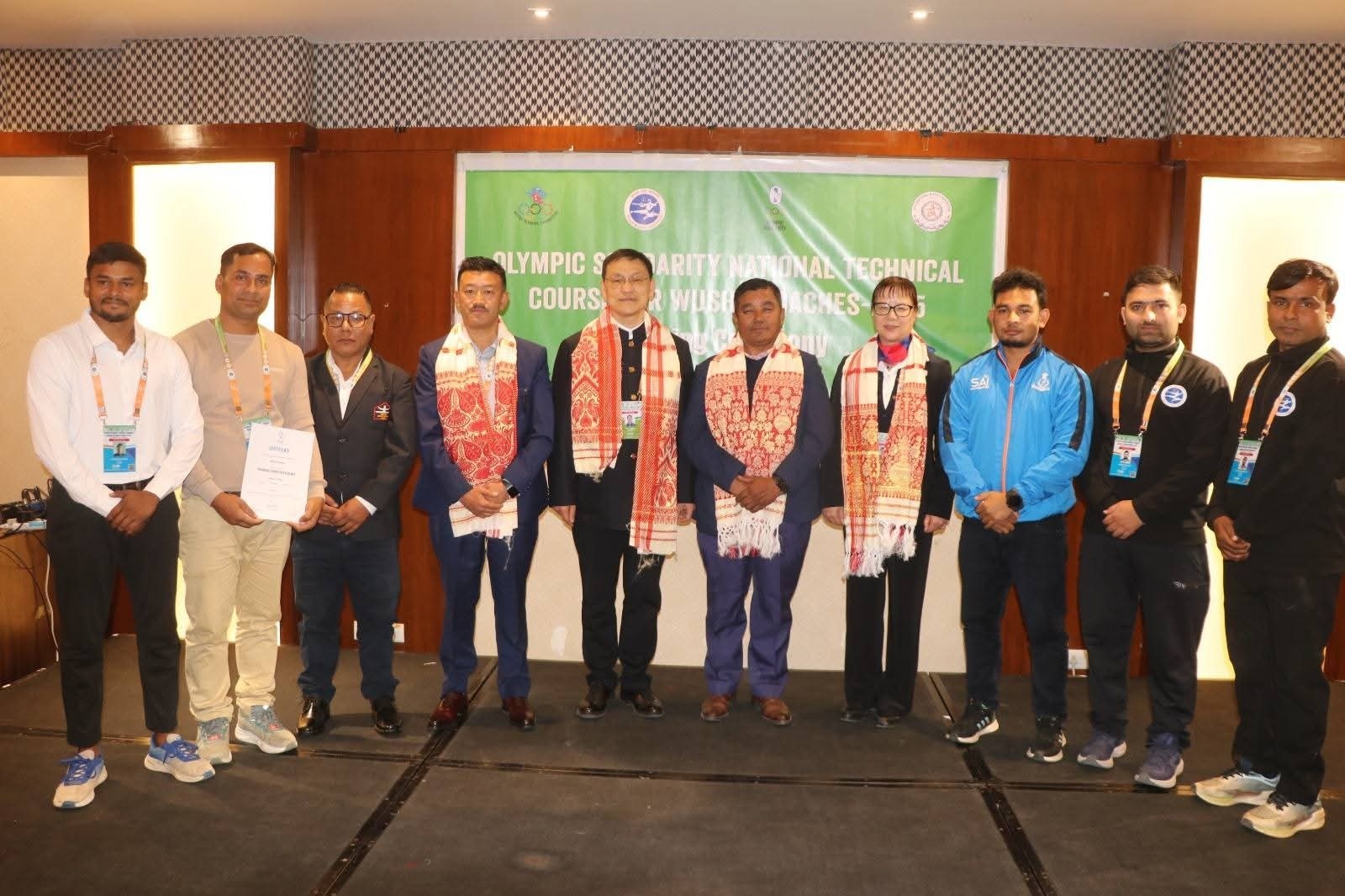 अन्तर्राष्ट्रिय वुशु फेडरेशनद्वारा तक्नीकी प्रशिक्षण