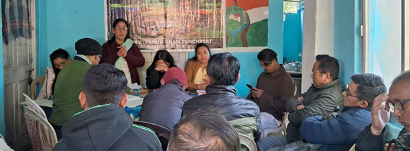पाण्डु ग्राम पञ्चायत कार्यालयमा शुक्रवार ग्राम सभा सम्पन्न