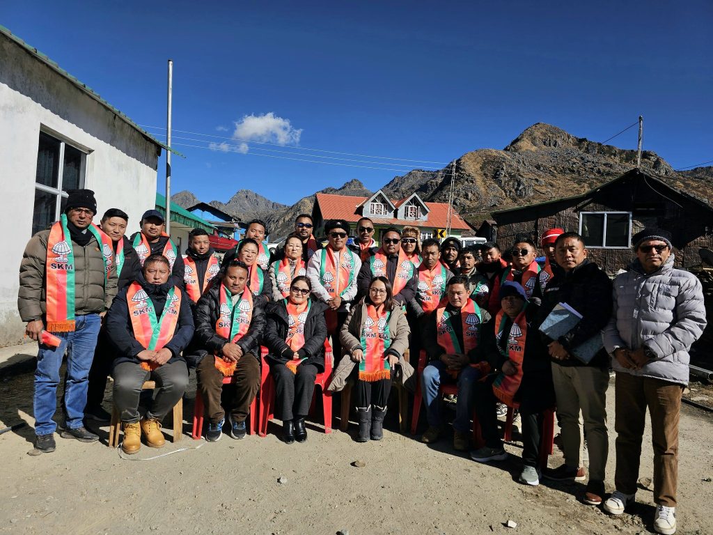 level committee of SKM in Nathang GPU