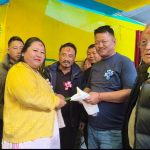 शीतकालीन मेलाको समष्टि अध्यक्ष भानु सुब्बाद्वारा उद्घाटन