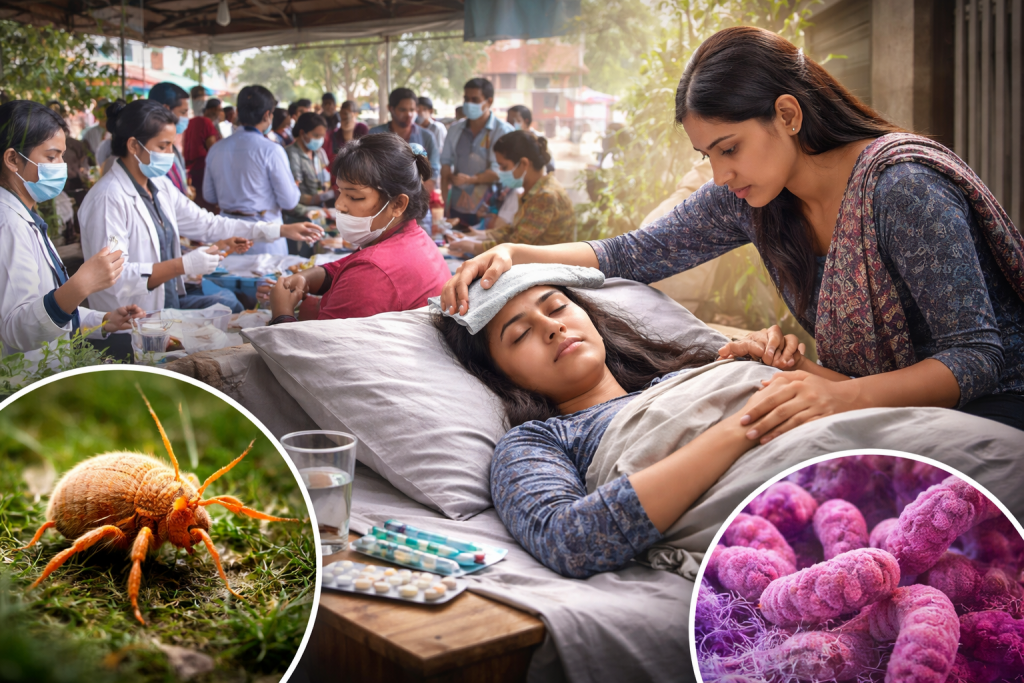 Scrub Typhus Infects 16,597 People, Cases Continue to Rise