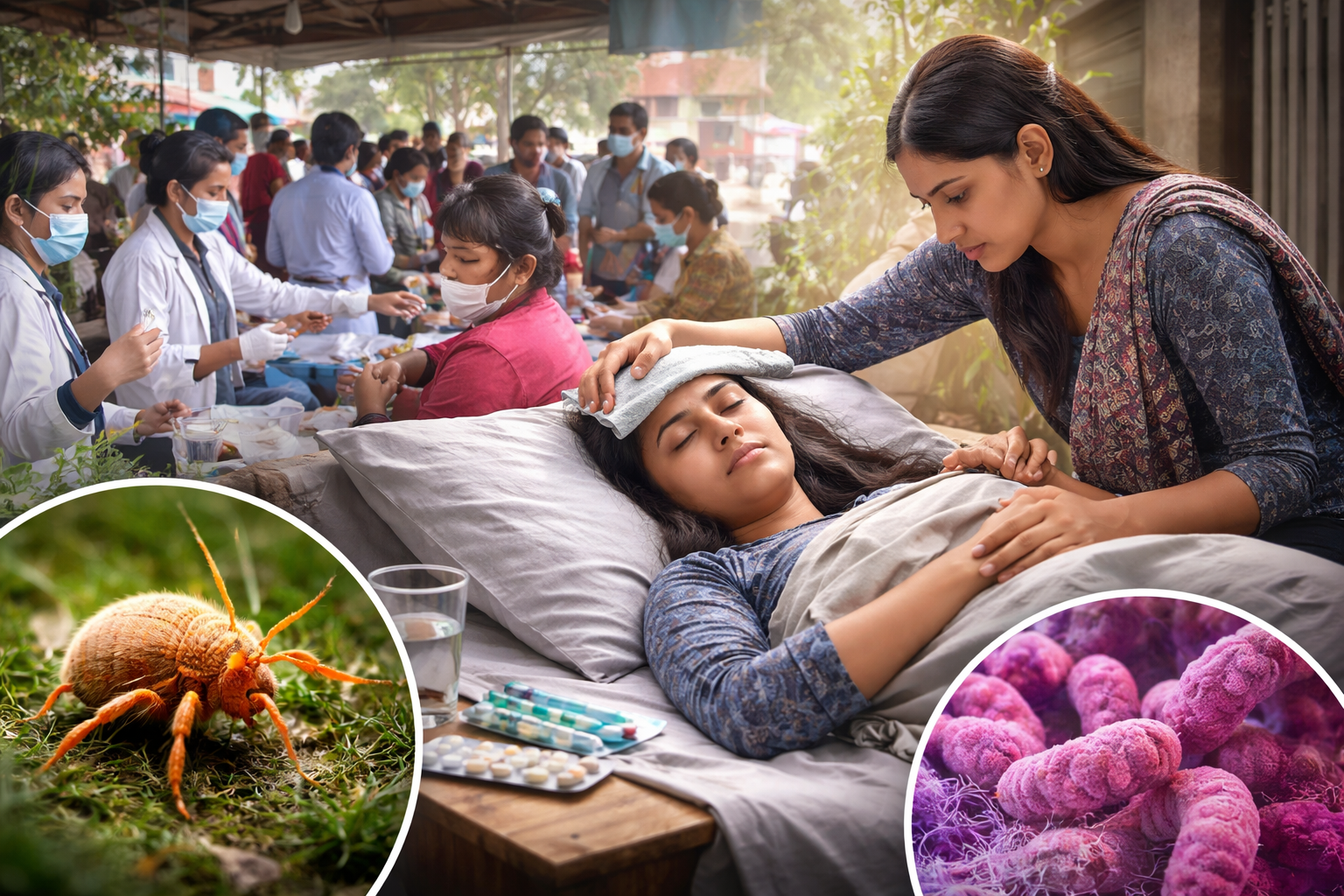 Scrub Typhus Infects 16,597 People, Cases Continue to Rise