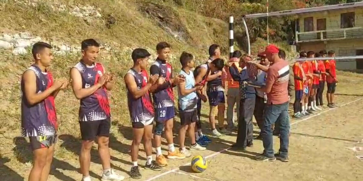 स्वर्गीय नरवीर इजम खुल्ला हाते भकुण्डो प्रतियोगिता शुरु