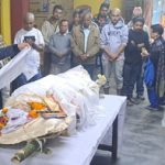 साहित्यकार एवं समाजसेवी चन्द्र शर्मको अन्तिम संस्कार सम्पन्न