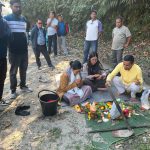 रोहिणीमा सड़क निर्माणतको शिलान्यास