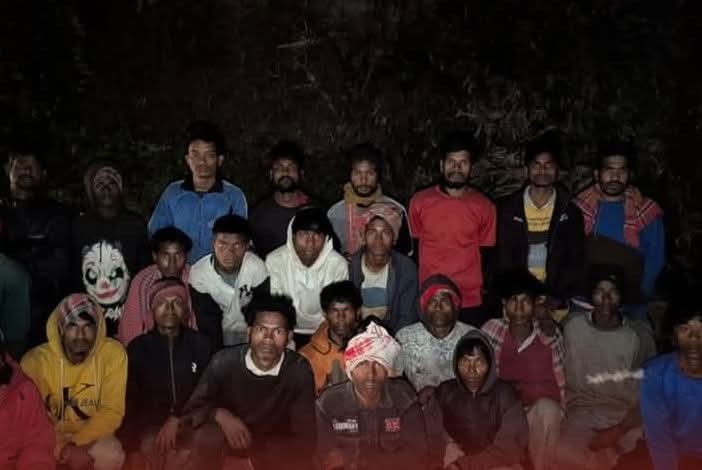 “Rescue of 24 trafficked child laborers.”