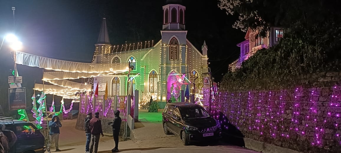 खरसाङमा क्रिशमस हर्षोल्लासको साथमा पालन