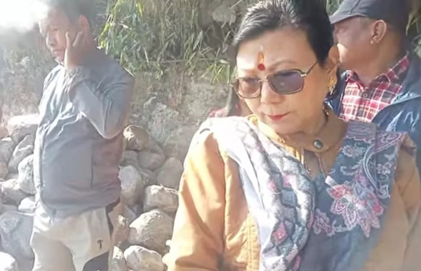 रोहिणी रोडमा गएको पैह्रोको कारण सम्पूर्ण क्षेत्रलाई समस्या: कल्पना प्रधान