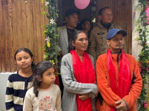 House built through ‘shramdaan’ handed over to Shukraj Chettri.