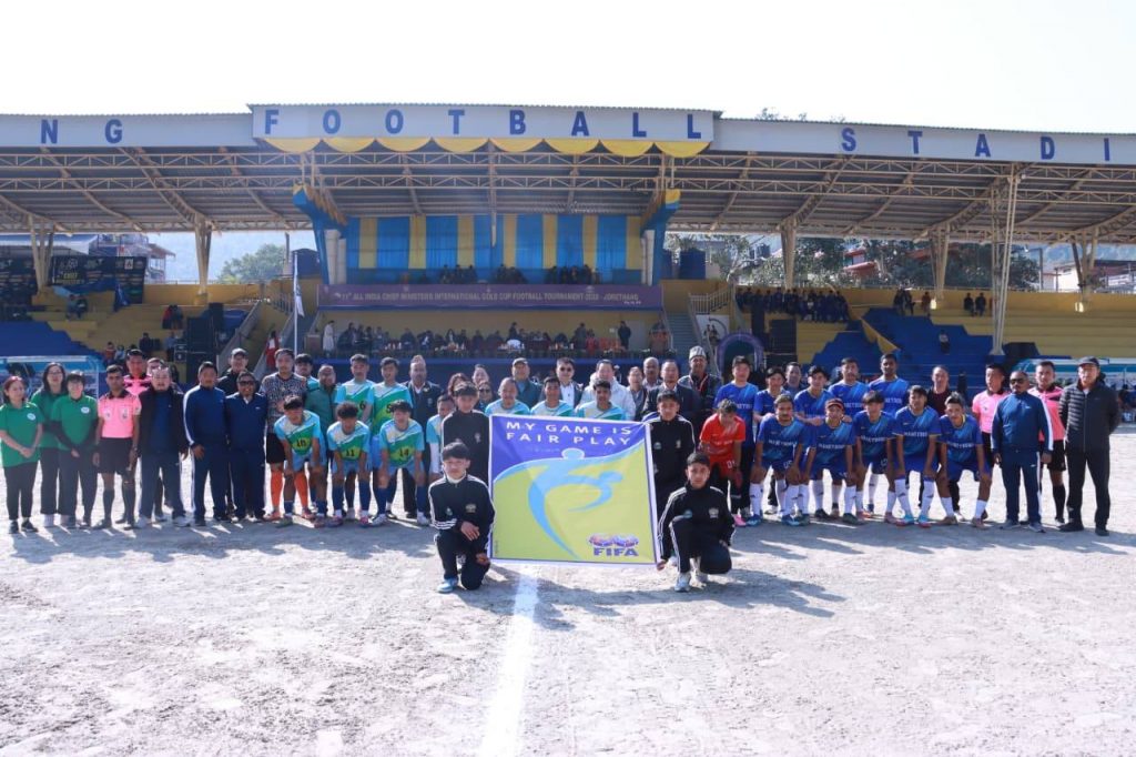 State level inter-constituency football tournament started in Jorthang