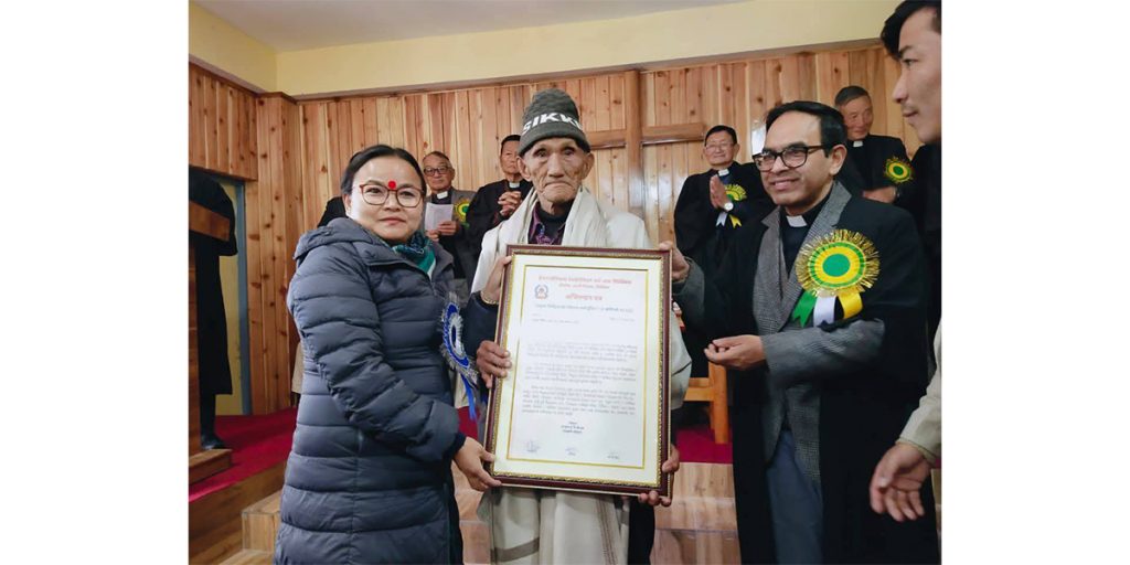 EPCS Church opening ceremony supported by Chief Minister Tamang