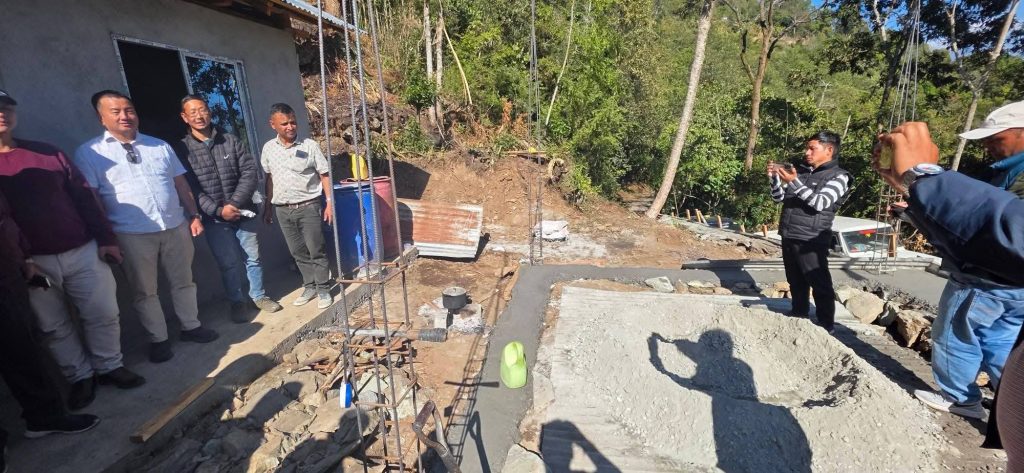 Repairs and reconstruction of dilapidated houses were completed and inaugurated