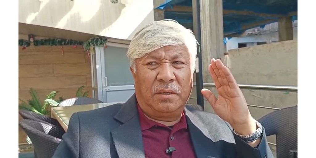 Amar Lama's election campaign in Siyek Gaepal OKT group
