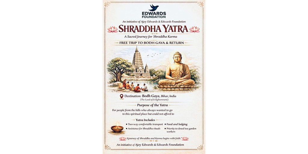 Edwards would send devotees to see Buddha Gaya, the Rama temple