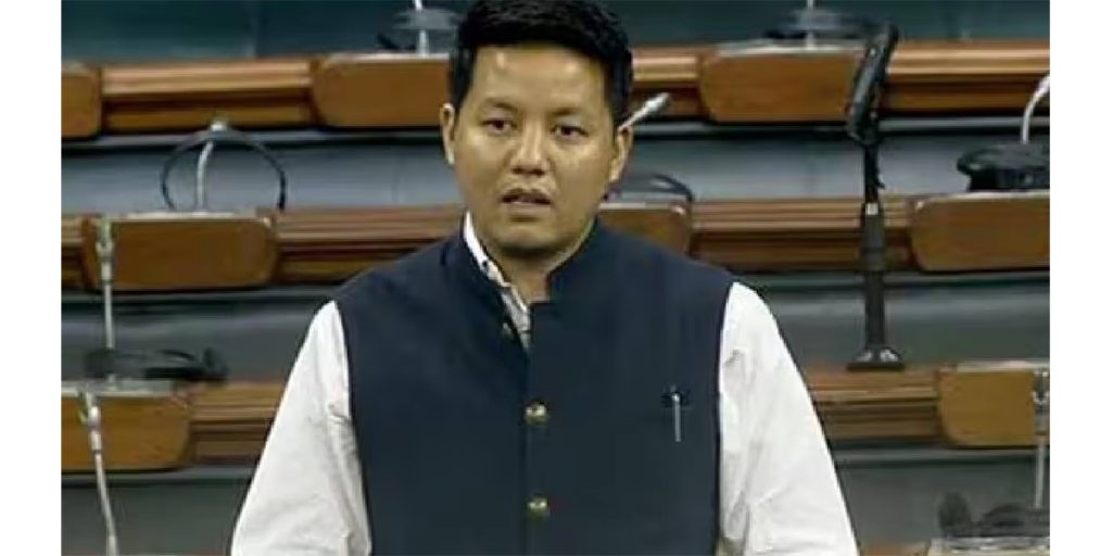 In the all-party meeting, MP of Sikkim Dr. Demand of Indra Hong Subba