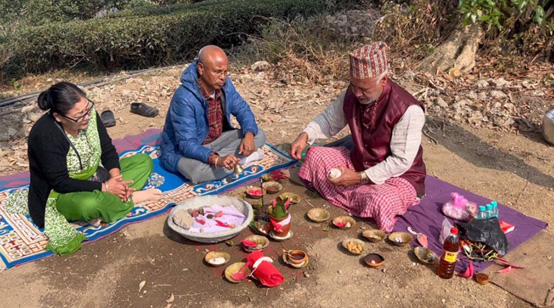 Read more about the article तीनधारे चिया बगानको भुले गाउँसम्म पुग्ने बाटोको शिलान्यास