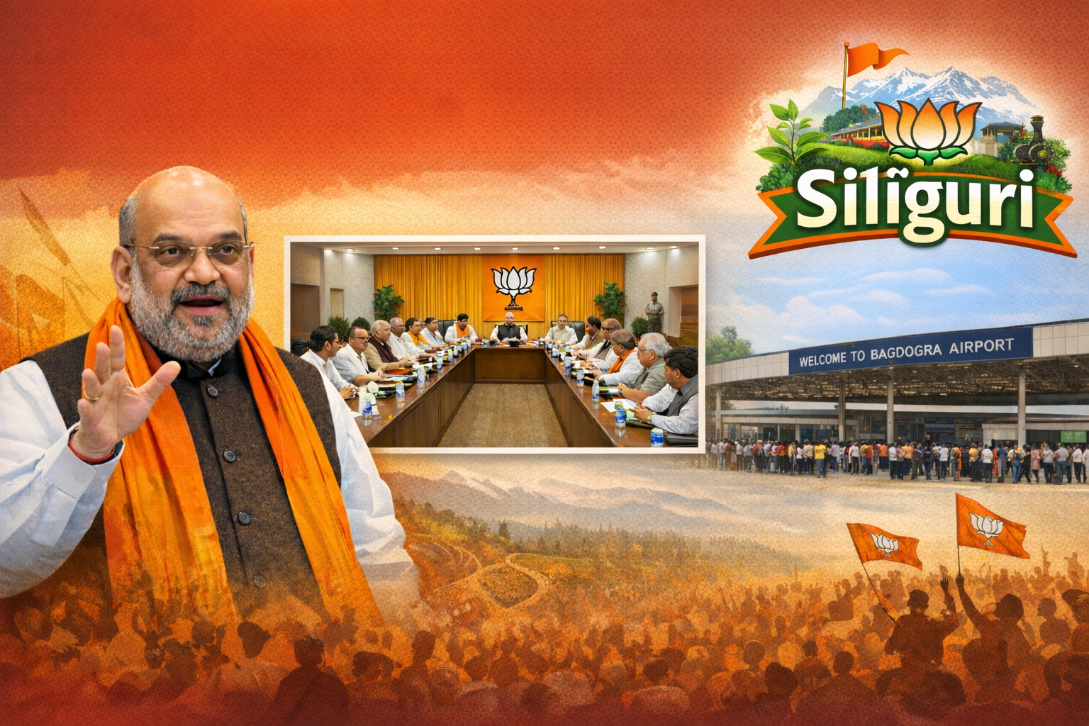 Read more about the article अमित शाहले शनिबार सिलगढीमा भाजपाको उच्चस्तरीय बैठक गर्ने