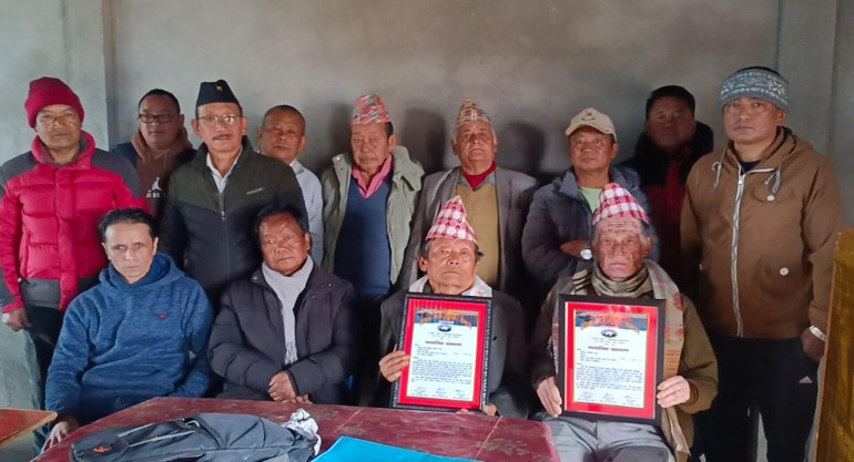 Read more about the article रेलिङ गाउँ सुधारद्वारा नागरिक सम्मान