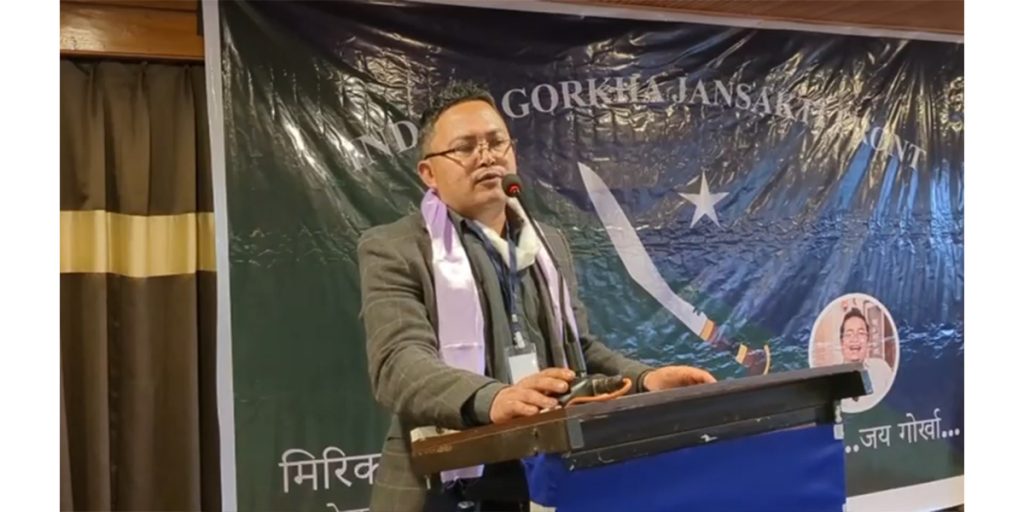 Ladup Ghising's statement that chasing a donkey