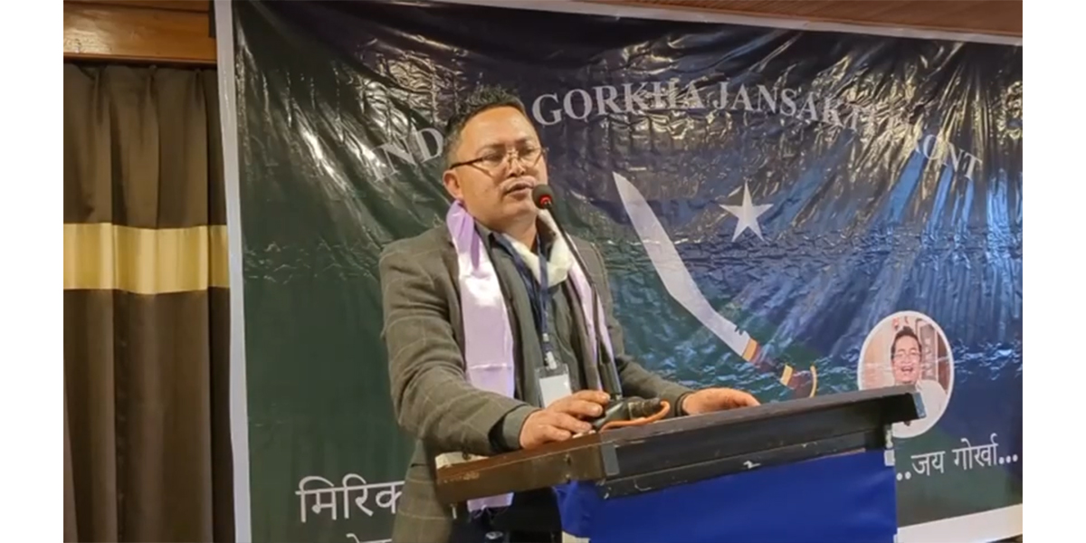Read more about the article गधाको पछि लाग्दा जाति बर्बाद हुने लाडुप घिसिङको भनाइ