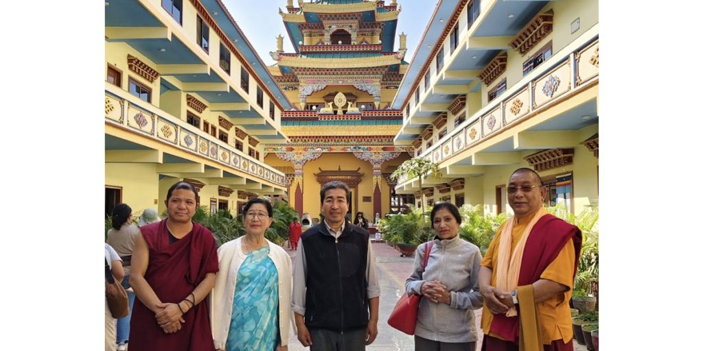 Sacred pilgrimage site of Bodh Gaya