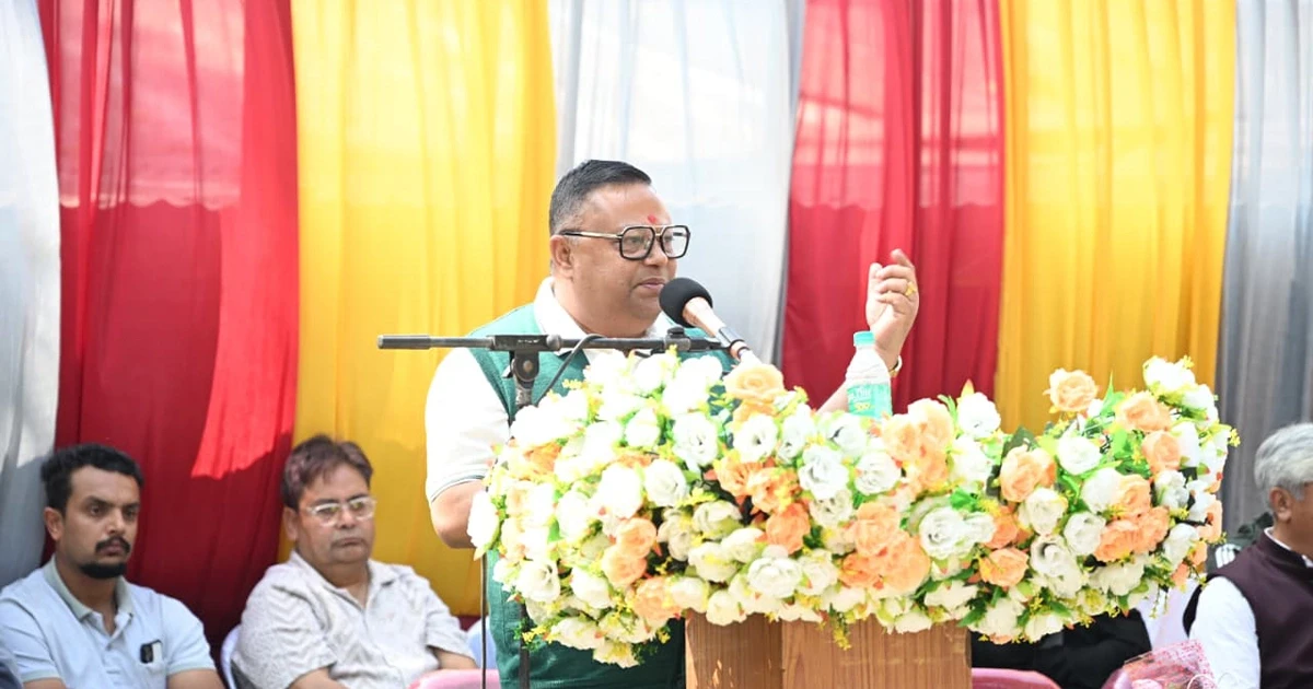 Read more about the article विकासका गतिविधि ठूलो विकासका स्टेपिङ स्टोनहरू हुन्: अनित थापा