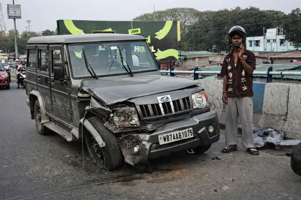 Siliguri flyover accident