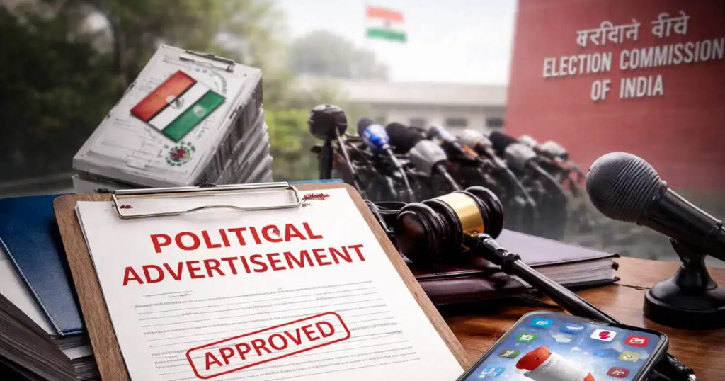 Political ad rule India