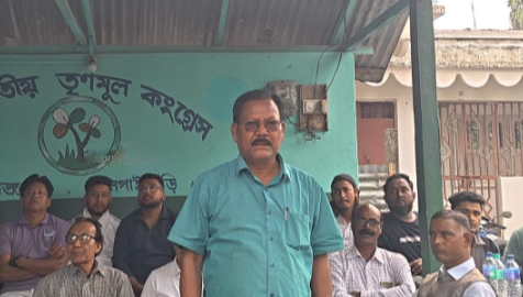 Swapna Barman Political meeting Rajganj