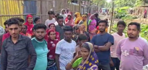 Vote boycott protest Rajganj