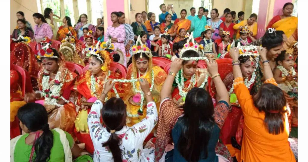 Kumari Puja ritual Kolkata