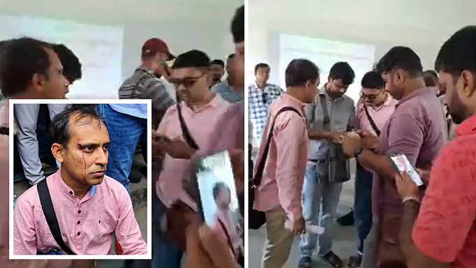 Polling Staff Assault Ranaghat