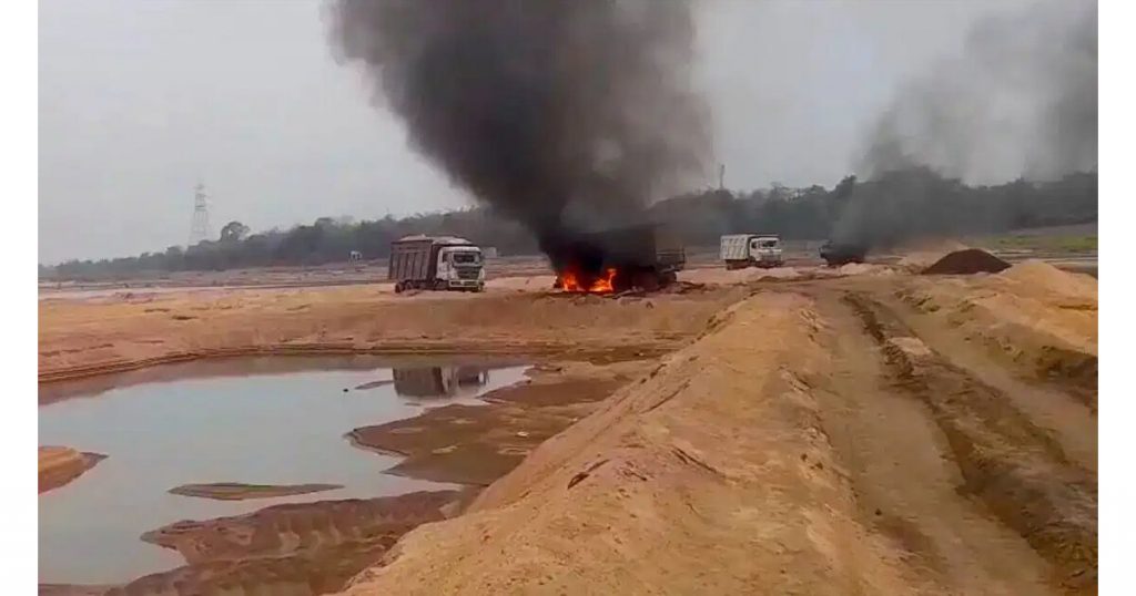 Accident Protest raniganj