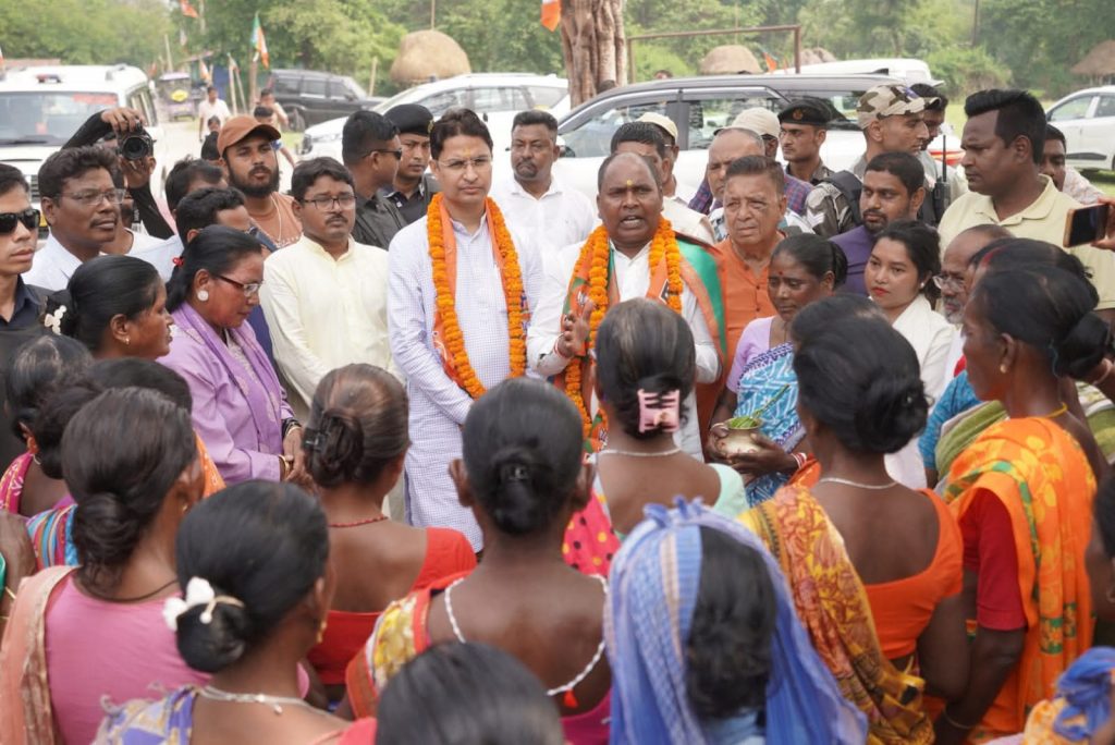 Raju Bista campaign Siliguri