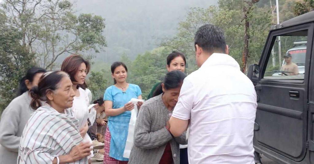 Bimal Gurung campaign Darjeeling