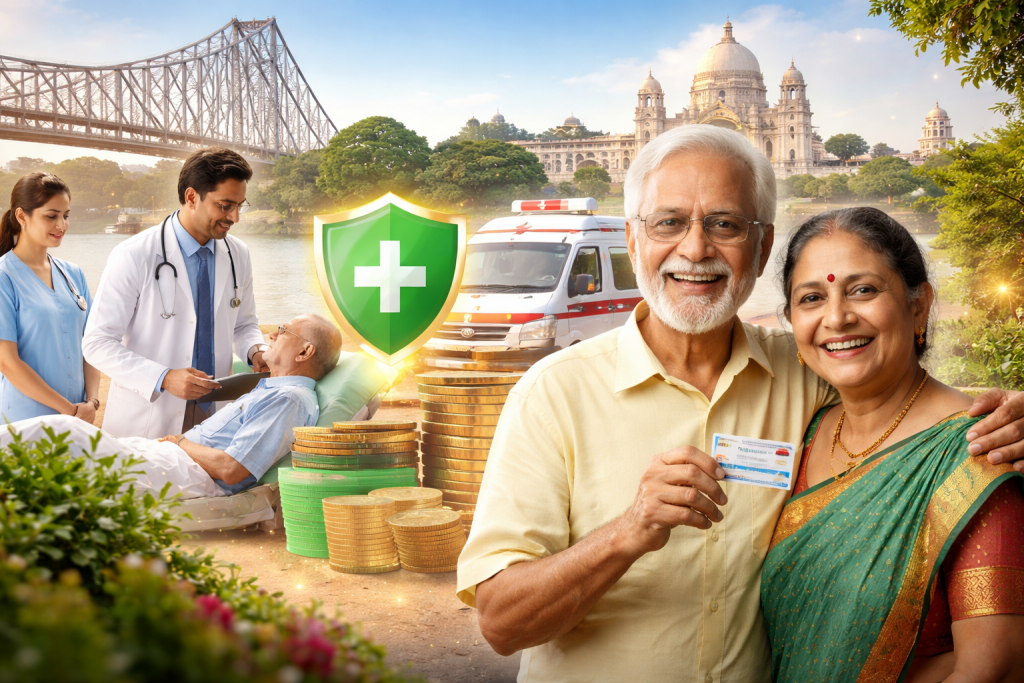 Pensioner cashless scheme Bengal
