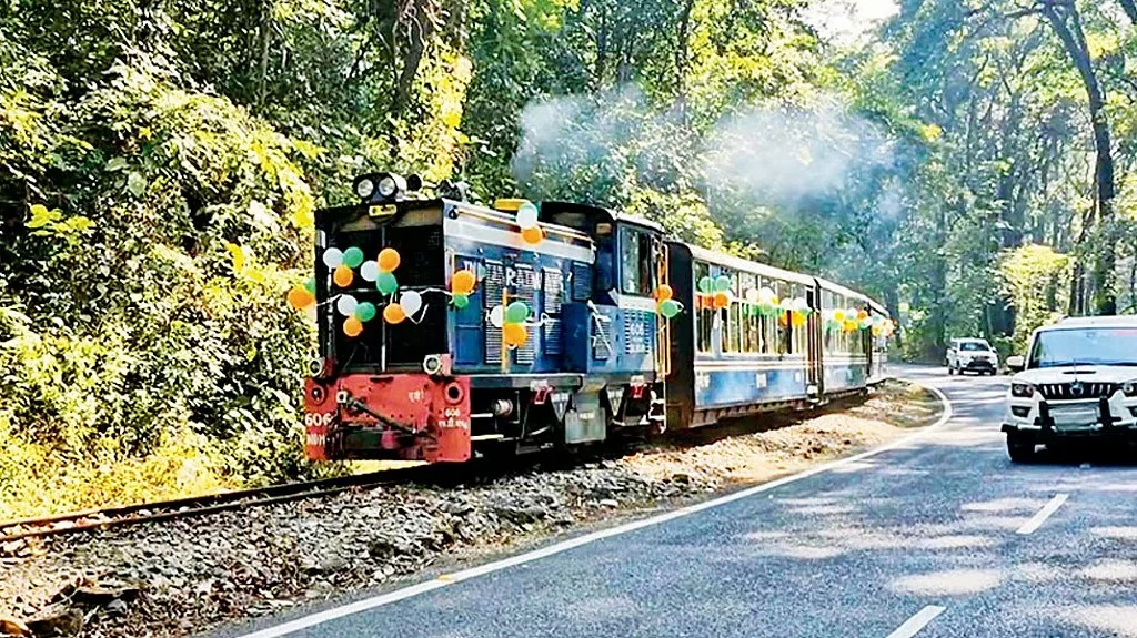 Toy train revenue Darjeeling
