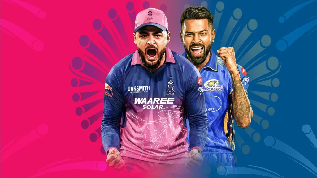 RR vs MI IPL match Guwahati