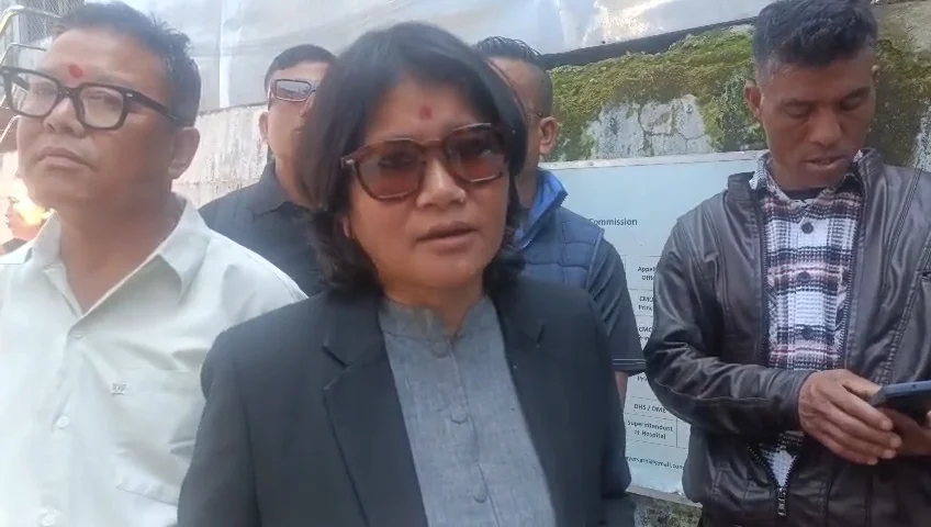 Bandana Rai election campaign Kurseong