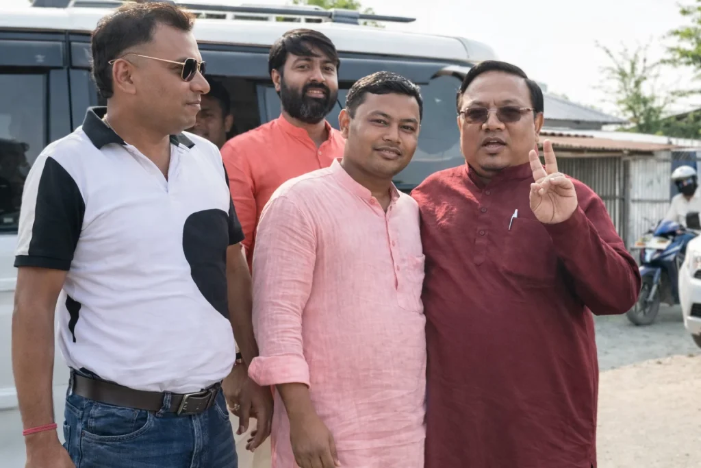 Neeraj Zimba election meeting Darjeeling