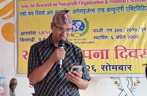 Read more about the article आरनोवा, स्थापना दिवसमा गर्छु तिम्रो गुणगानः सन्जीव श्रीमल